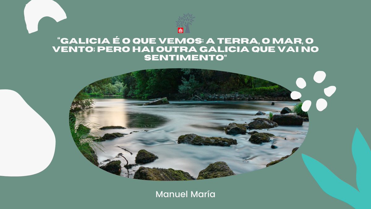 “Galicia é o que vemos: a terra, o mar, o vento; pero hai outra Galicia que vai no sentimento” 
#maximadodia #LetrasGalegas2023 <a href="/SalesianosEs/">Salesianos España</a> <a href="/SalesianosSSM/">Salesianos SSM</a>