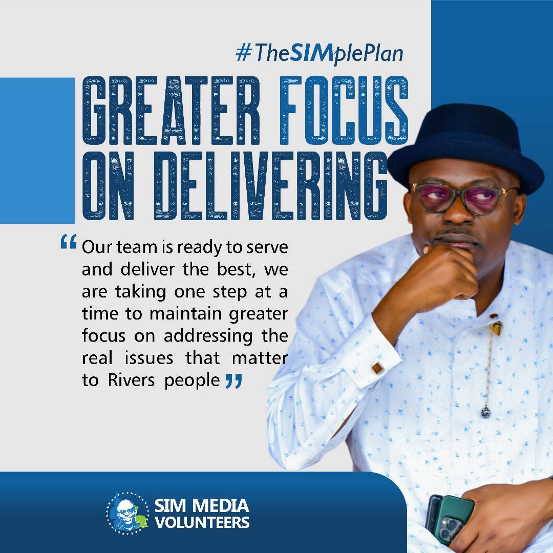 EpelleBright2's tweet image. #CurtyBright 

#TheSimplePlan 

GREATER FOCUS ON DELIVERING

Our team is ready to serve and deliver the best, We are taking one step at a time to maintain greater focus on addressing the real issues that matter to Rivers people

#SimFubaraKSC / #SMV / #Holyspirit / #Iniesta