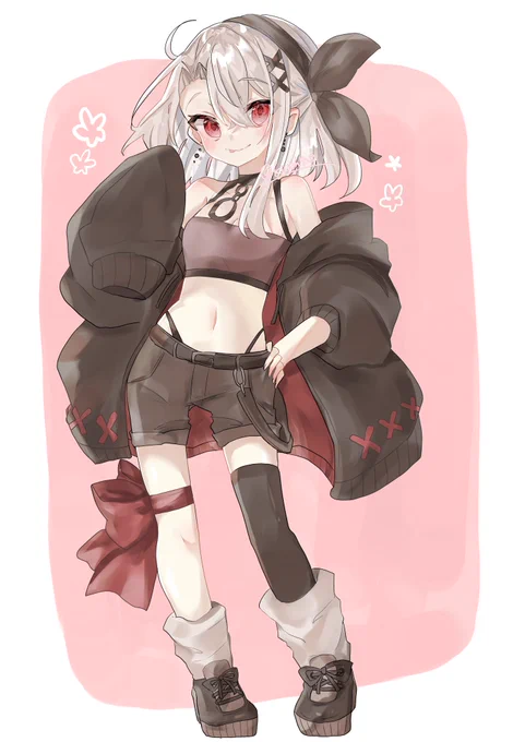 ご依頼でオリキャラちゃん描かせて頂きました⋆͛*͛