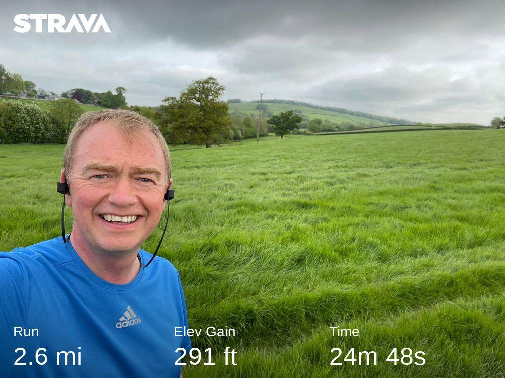 Tim Farron tweet media