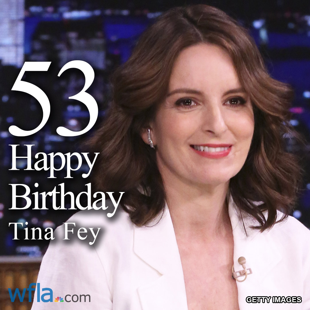 HAPPY BIRTHDAY, TINA FEY The Emmy Award-winning actress and comedian turns 53 today!  