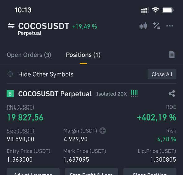 #COCOS 402.19%+ Profit Achieved For VIP Members . For VIP inquiry You Can Ask <a href="/CrptoVIPSignal/">Crypto VIP Signal™</a>