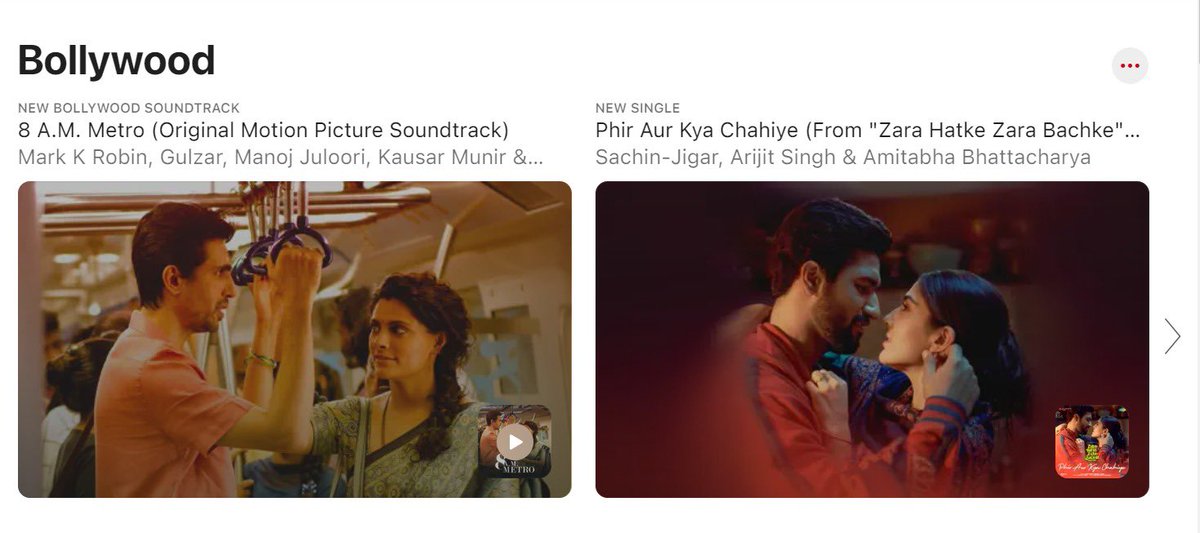 I’ve always loved Apple products and music, this time Apple Music showed its love back to me! My music No#1 on Apple Music❤️ check it out! My album “8am - Metro” out now!!! SMI.lnk.to/8A.M.Metro @sonymusicindia @gulshandevaiah @SaiyamiKher @JubinNautiyal @jonitamusic