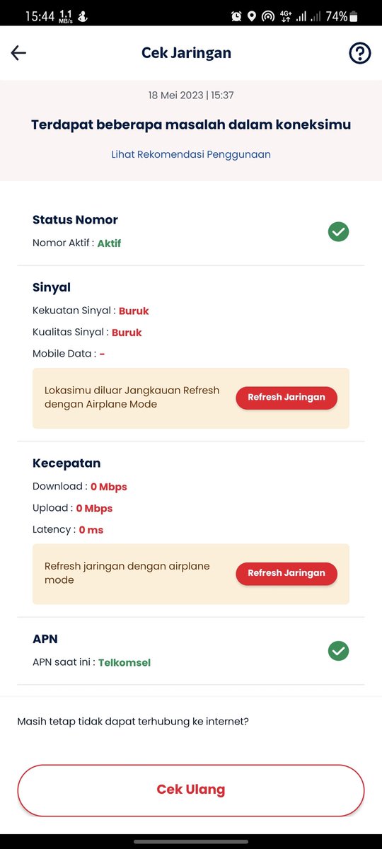 ricoracers's tweet photo. @Telkomsel KONEKSI INETNYA BUSUK! https://t.co/TklpA6U7x2