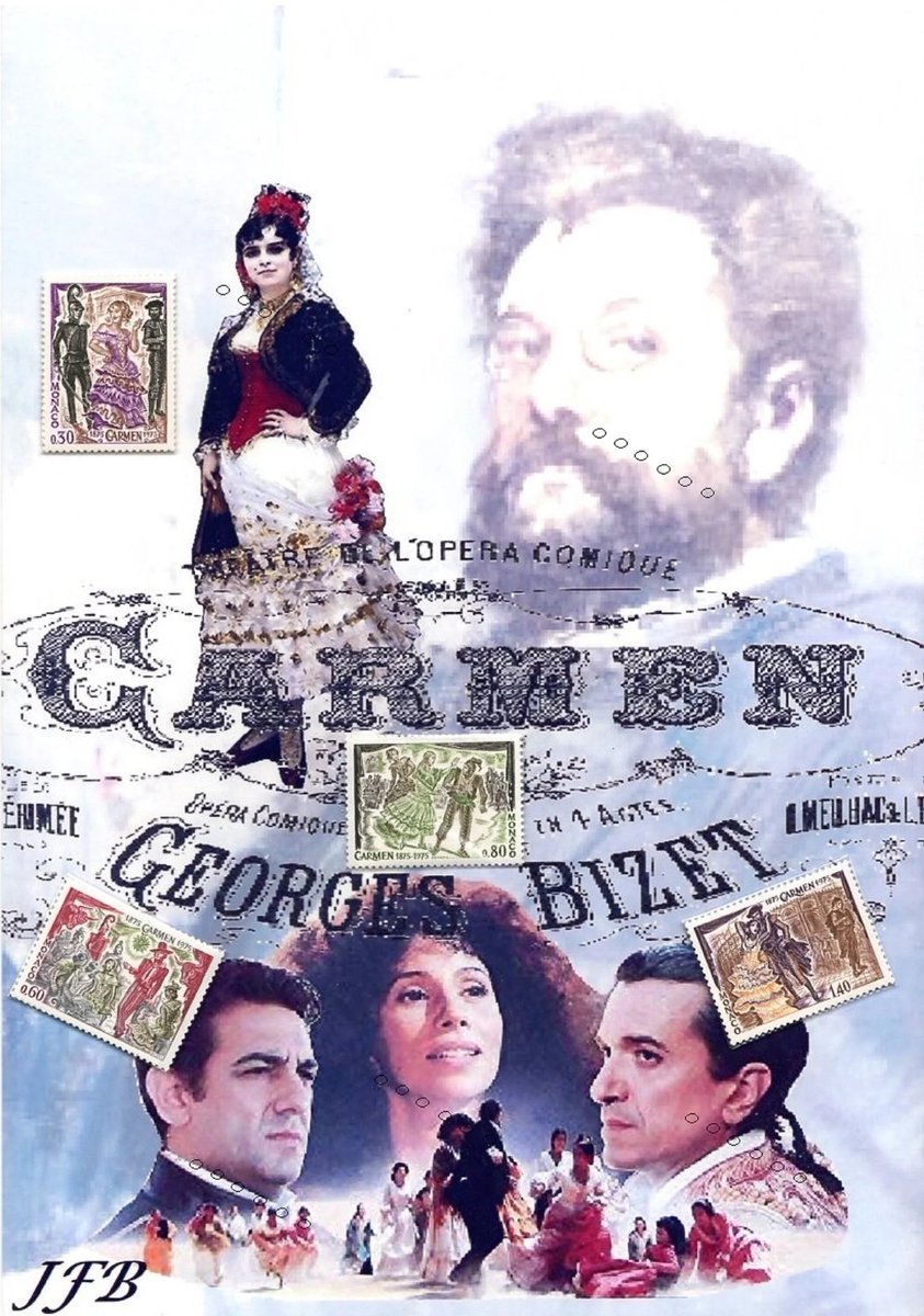 barbierjeanf's tweet photo. Poster of Carmen comical opera by Georges Bizet - A4 print - wall decoration and philately - customizable gift card option - NP
https://t.co/vBHK2YFwMN via @Etsy 
#bohemian #giftforher #walldecoration #personalizedcard #vintagestamps #stampscollection #Mumgift #fineartprint https://t.co/mBXr2J8S1V