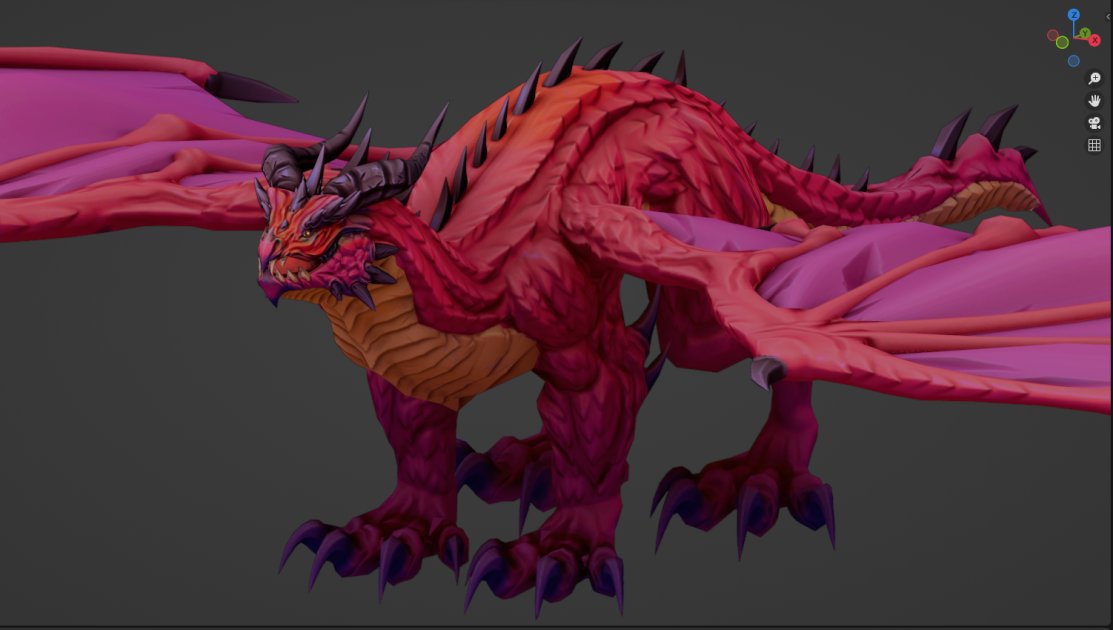 ya_gravity's tweet image. Dragon model for game
600k tris

DM to buy💌

#roblox #RobloxDev #robloxUGC #robloxart #Blender3d