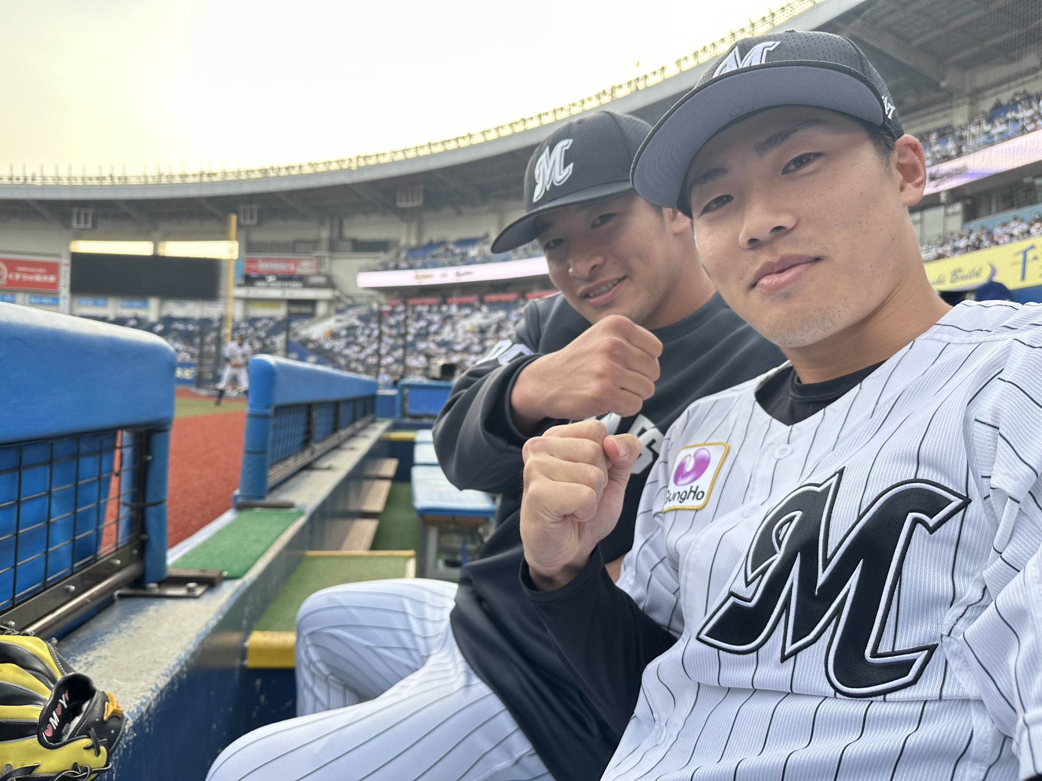 千葉ロッテマリーンズ/友杉篤輝/BSW2023ユニフォームLサイズ 千葉