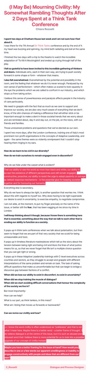 Chiara Rosselli 🎯 tweet media