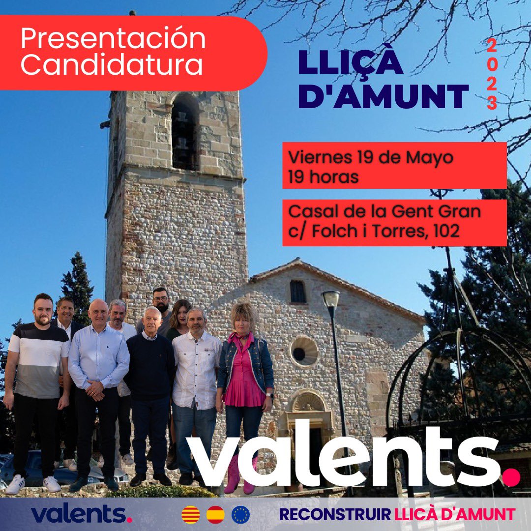VALENTS LLIÇÀ D' AMUNT (@valents_llicam) on Twitter photo 