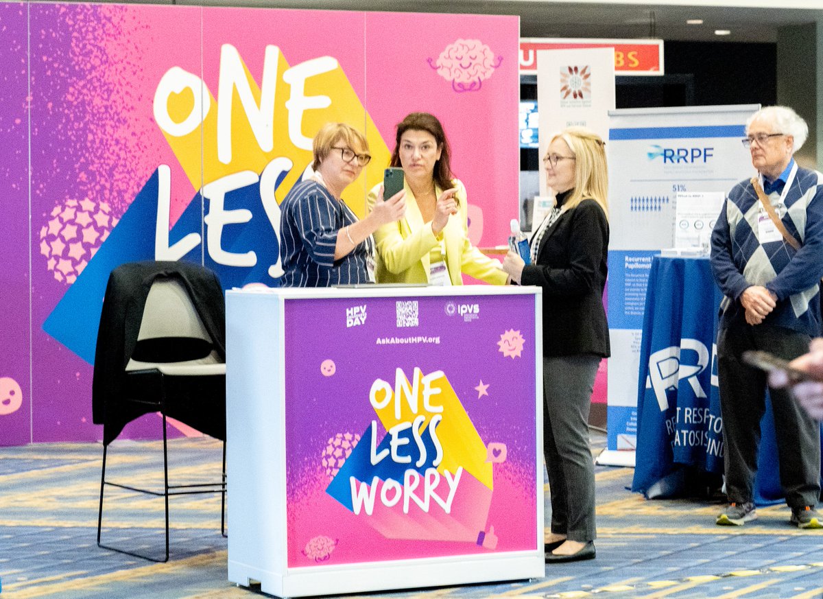 AskAboutHPV's tweet image. Read the latest story about connecting #HPV science and advocacy for public awareness during IPVC 2023 #IPVC2023 #OneLessWorry bit.ly/3pQhCUK