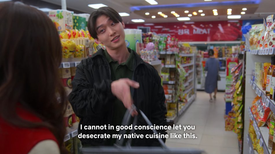 scenophile's tweet image. Domestic grocery shopping trope I AM LIVING

#XOKitty #XOKittyEp5