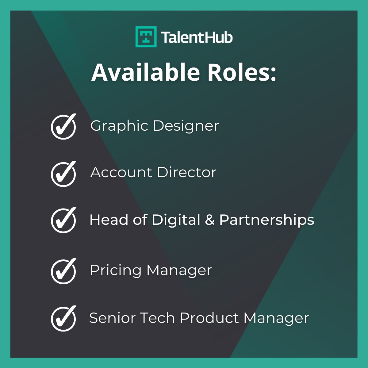 👉 Check out TalentHub's latest roles! View all jobs: bit.ly/3MaHtyf 

#irishjobs #marketingjobs #techjobs #designjobs #salesjobs #HR #nowhiring #jobsearch