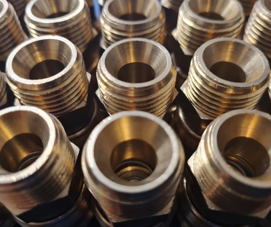 An order of custom SS316 regulator holders delivered today. 

#industrial #fittings #aeration #stainlesssteel