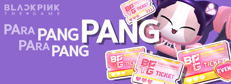 BPTG_OFFICIAL's tweet photo. [🧩] Events prepared by #BLINKY

Producer! I heard from Blinky🐱 that the rewards for this event will make you go pangpang parapara pangpangpang~♬

프로듀서님! 블링키가 보상🎁이 팡팡파라파라팡팡팡~♬
터지는엄청난 이벤트를 준비했다고 하던걸요? 상세 내용이 궁금하다면!!

🔗Details | 자세히 보기
https://t.co/5SC6rYQTvZ

#BPTG #BLACKPINK #BLACKPINK_THE_GAME #BPTG_in_Your_Area