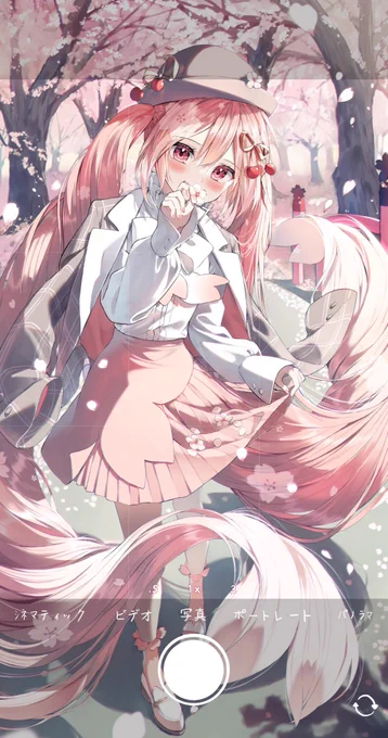 「不意打ちはダメですよっ、マスター」 #初音ミク