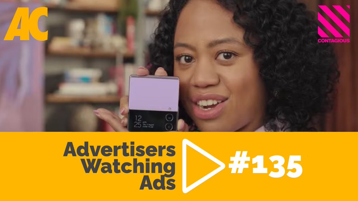 #GenZ consumers don’t like ads. So @Samsung decided to trick them into “gaming the algorithm” and… chasing after their #Flipvertising content to win a phone... 🧵 1/2

#BestAds #DigitalMarketing #Marketing #AdvertisingAndMarketing #Creativity