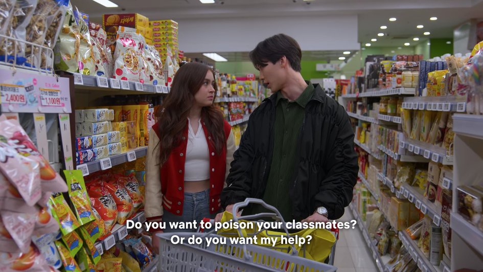 scenophile's tweet image. Domestic grocery shopping trope I AM LIVING

#XOKitty #XOKittyEp5