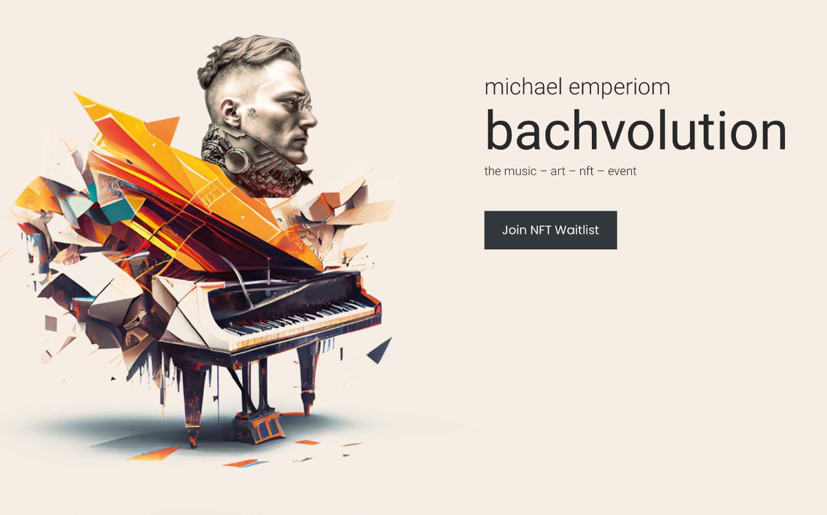 collective_flux's tweet photo. 🎶 Experience the breathtaking world of Bachvolution! 🎨✨ Immerse yourself in the captivating fusion of classical music and stunning artwork. Discover the wonders of Bach's Vision at https://t.co/FPGwjpPCqJ 🔥💎 #Bachvolution #ClassicalMusic #NFTCollectors #Art #MusicLovers https://t.co/y8zONiPZcg