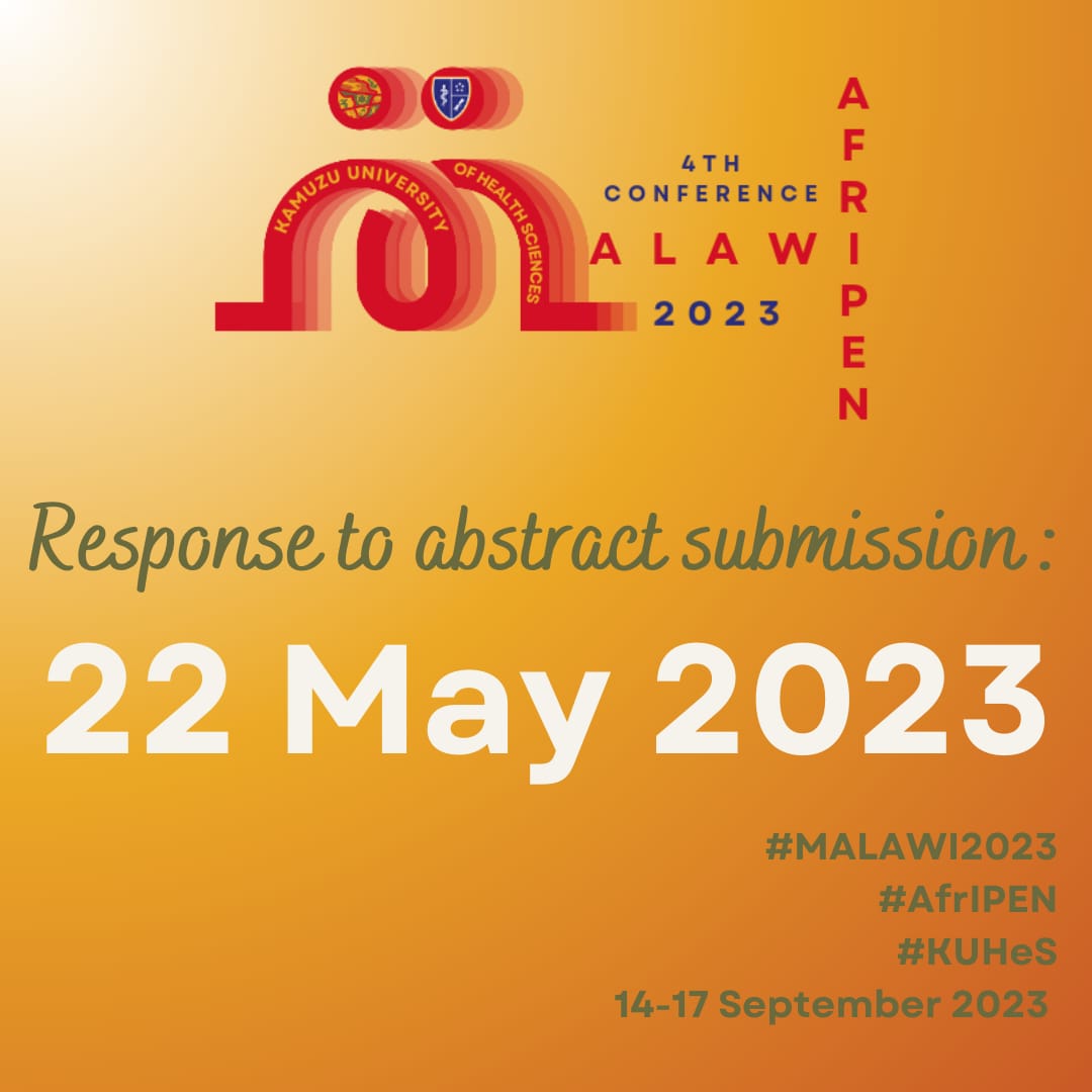 #MALAWI2023 #AfrIPEN #KUHeS