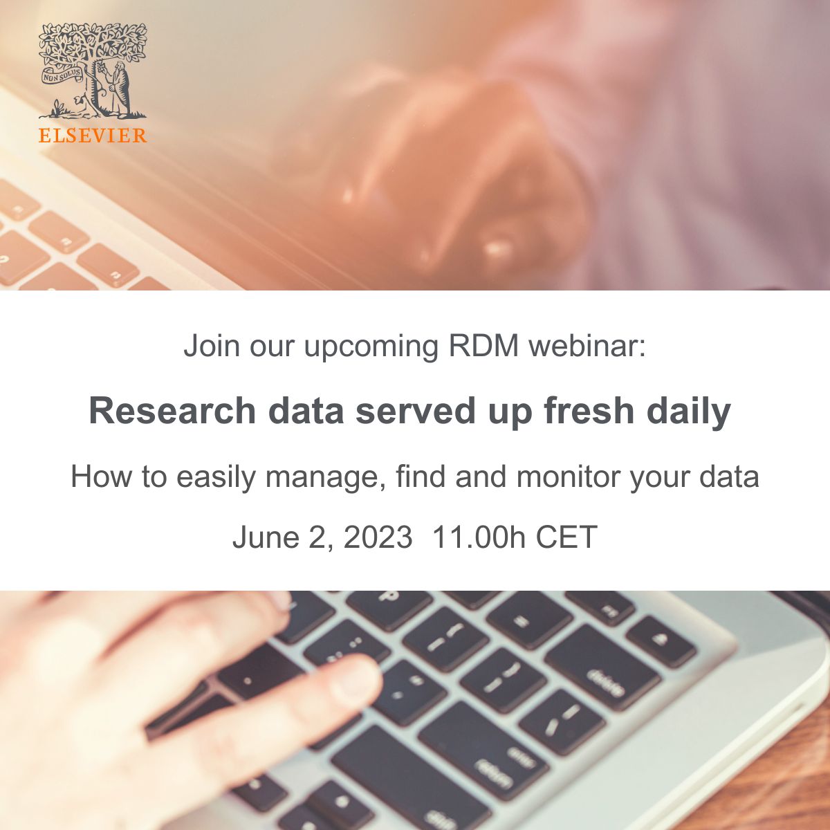 Curious on how to better manage and monitor your data? Join our upcoming webinar session to have this and other questions answered directly by experts.

Register today: spkl.io/601245FmY 

 #DataResearch #ResearchDataManagement #OpenScience