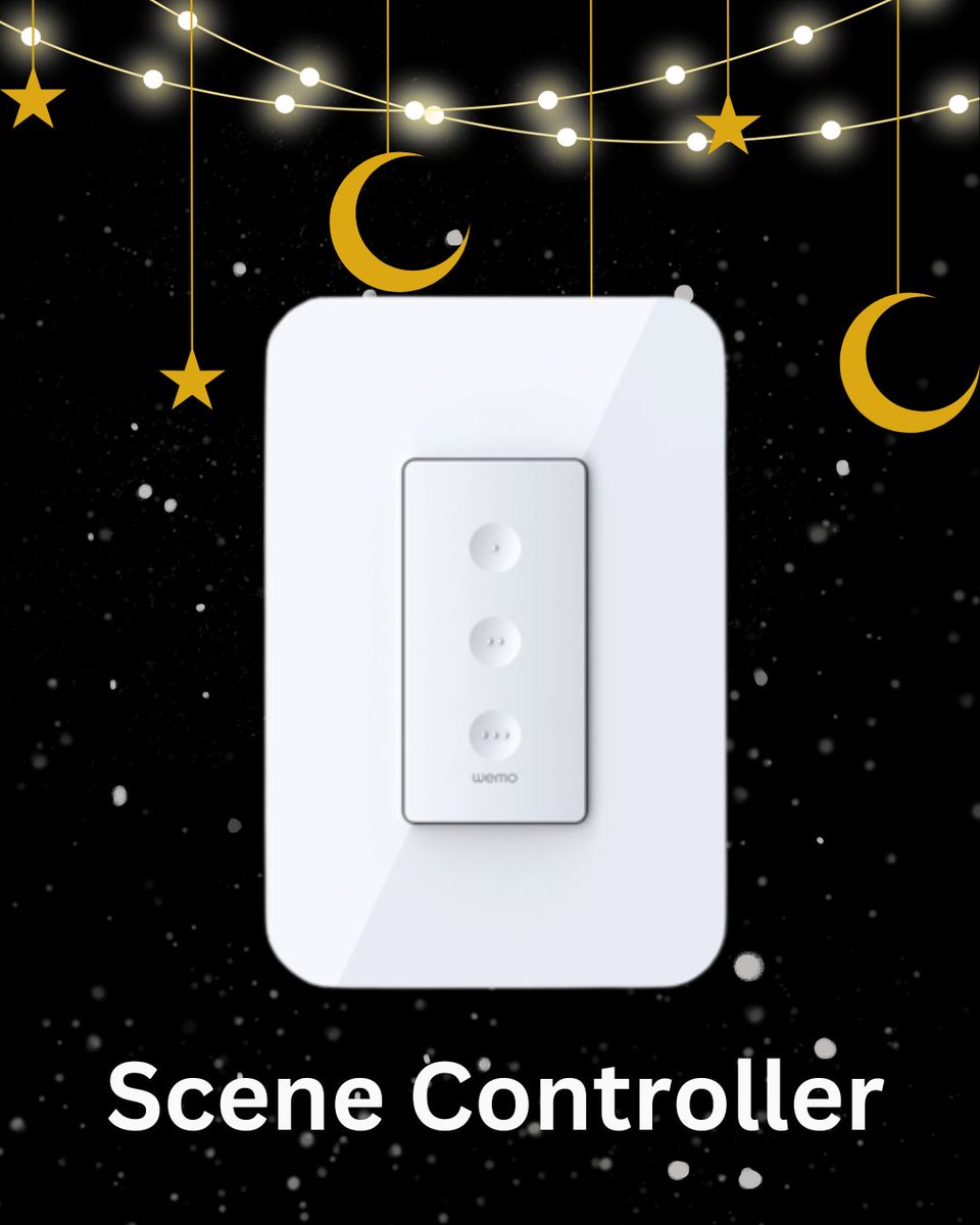 Hometechsupply's tweet image. Upgrade your home automation setup with the Wemo Stage Scene Controller with Thread! 🏡✨ Seamlessly manage your smart devices, create personalized scenes. Experience the future of convenience today! 
Check: hometechsupply.com/product/wemo-s…
#WemoStage #SmartHome #ThreadTech