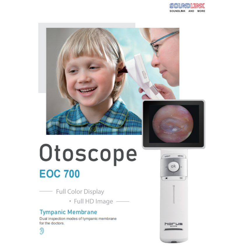 Otoscope EOC700
👍Digital handheld medical imaging technology provides innovative product solutions.
👍Highly integrated multifunctional application interface
If any interest or help, pls feel free to contact our sales.
#Soundlink #hearingaidmanufacture #ear #earmold  #otoscope