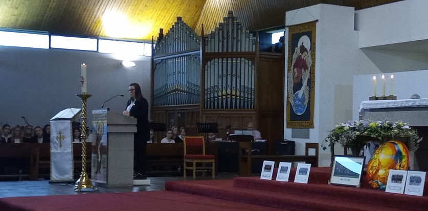 A lovely mass in St Michael and All Angels @stphilipneribirkenhead to celebrate our yr 13s. We will miss you. 🤗