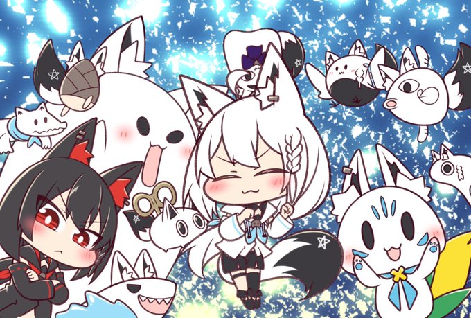 集合  #絵フブキ
