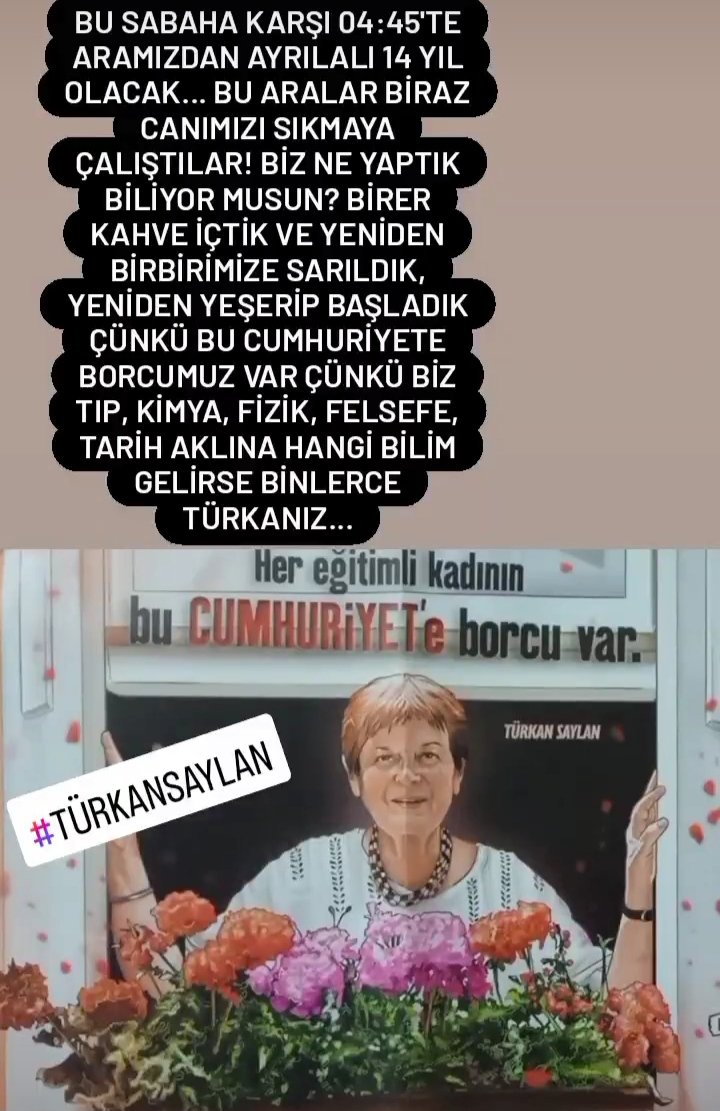 Çünkü bizim bu Cumhuriyet'e borcumuz var.... 1935-2009
#ÇYDD
#türkansaylan