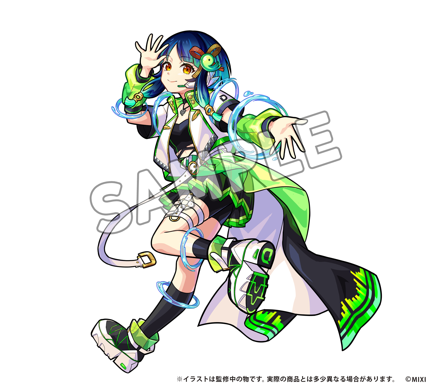 値下げします！メガシャキ×モンスト ヤクモ描き下ろしイラスト目覚まし時計 モンスト メガシャキコラボ ヤクモ目覚まし時計｜Yahoo!フリマ
