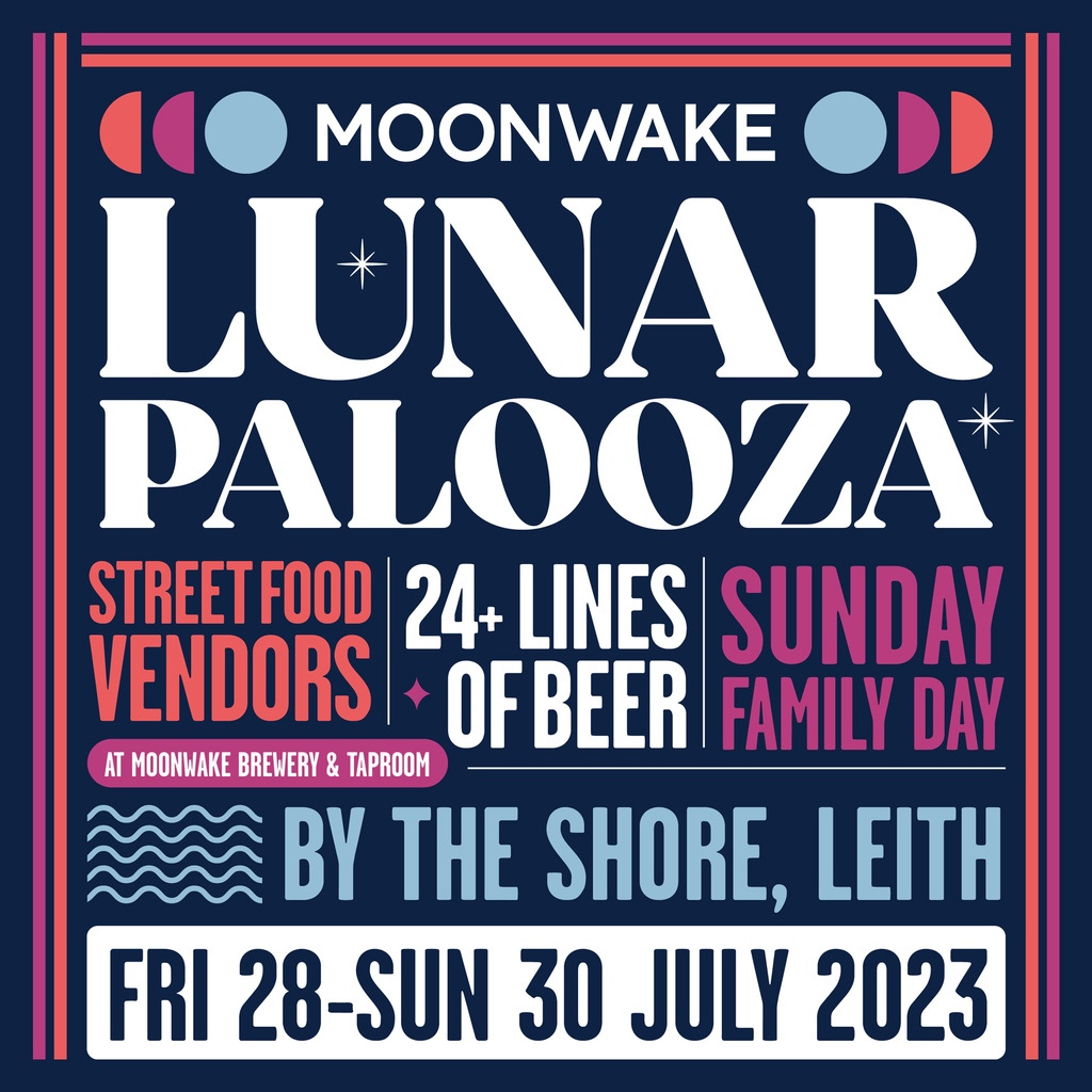 L U N A R P A L O O Z A 🌗 🍻 

We're having our first beer festival! Sign-up to our newsletters for exclusive first-priority access to our first round of tickets at 11am today!

moonwakebeer.com/newsletter

General sale will start on Friday 🤗