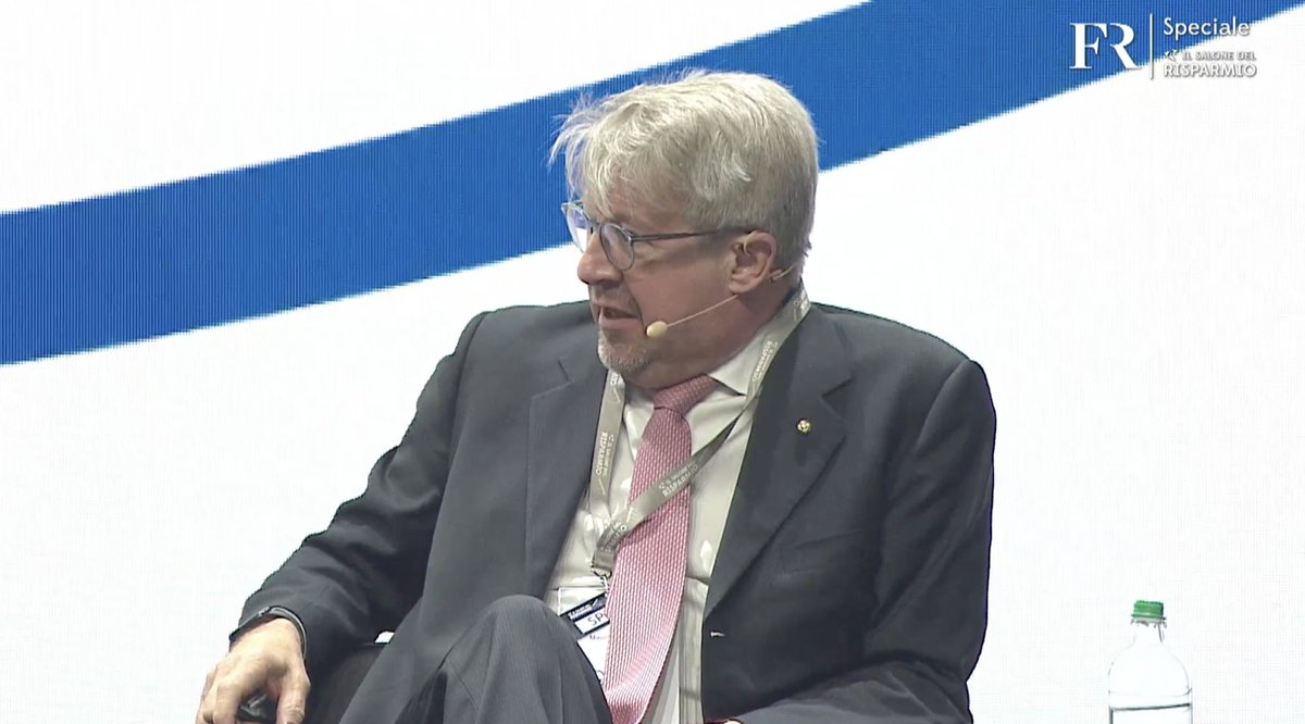 salonerisparmio's tweet image. 'Il #consulentefinanziario ha sia un ruolo di ambassador che di coach nei confronti dei risparmiatori. L' #educazionefinanziaria è l'altra medaglia della consulenza'. Mauro Marino, presidente #OCF #SdR23