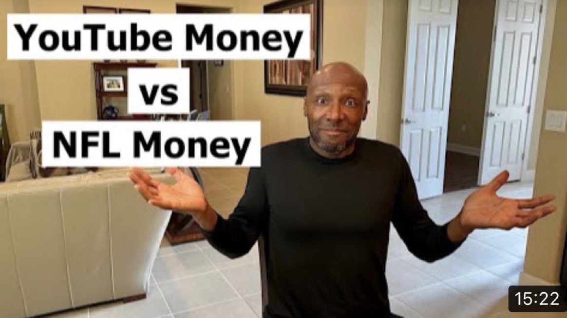 How Much Money I Made on YouTube vs How Much Money I Made in The NFL! #NFL #YouTube 

Link to full video: youtu.be/qns769OwaWs