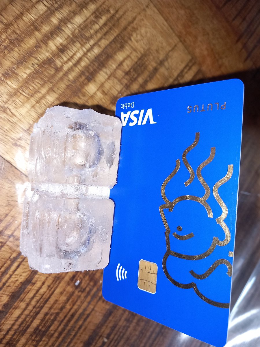 SG1spike's tweet image. #HungryForPlutusPerks Ice ice baby!