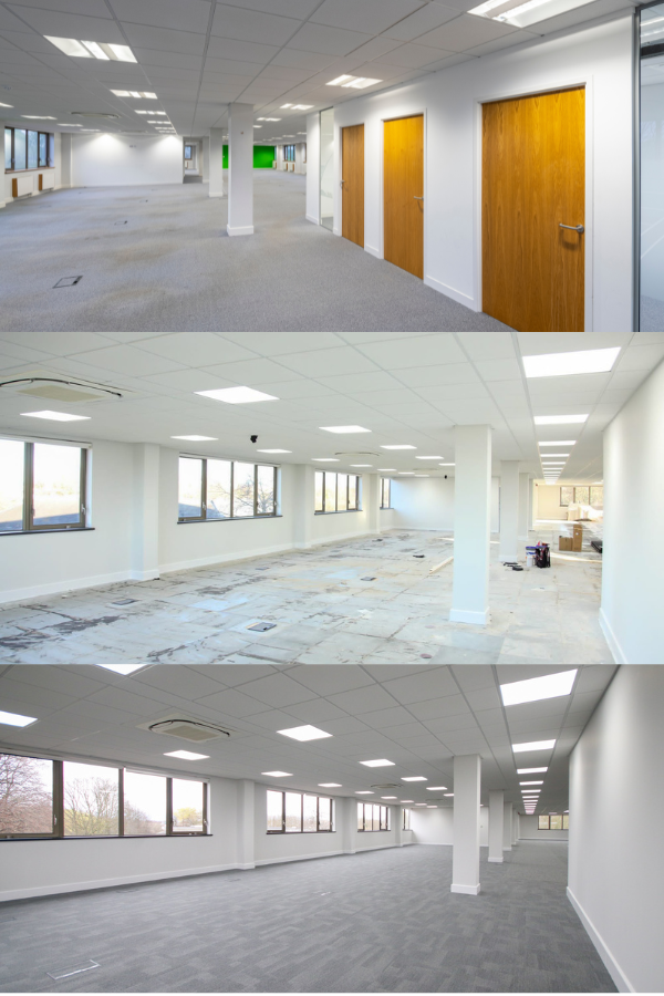 Orbit_Sale's tweet photo. #ThrowbackThursday Before and after ✨ 

City Gate is bringing 6,555 sq ft of premium refurbished workspace, with a spacious boardroom, kitchenette and breakout space.

Can you see your business here? Learn more here 📲 https://t.co/GPPgCSpfOE

Or give us a call
📞01625 588 200 https://t.co/TjMSxzjsoS