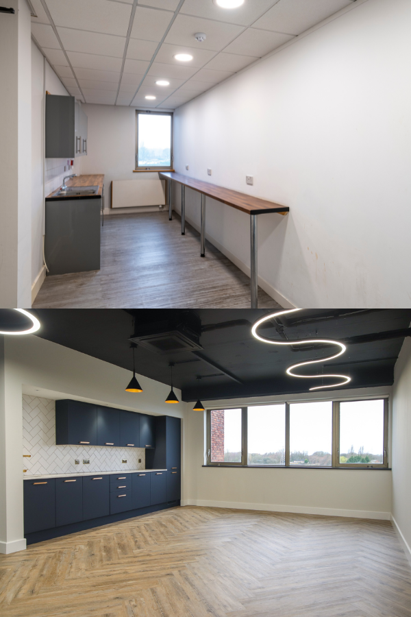 Orbit_Sale's tweet photo. #ThrowbackThursday Before and after ✨ 

City Gate is bringing 6,555 sq ft of premium refurbished workspace, with a spacious boardroom, kitchenette and breakout space.

Can you see your business here? Learn more here 📲 https://t.co/GPPgCSpfOE

Or give us a call
📞01625 588 200 https://t.co/TjMSxzjsoS