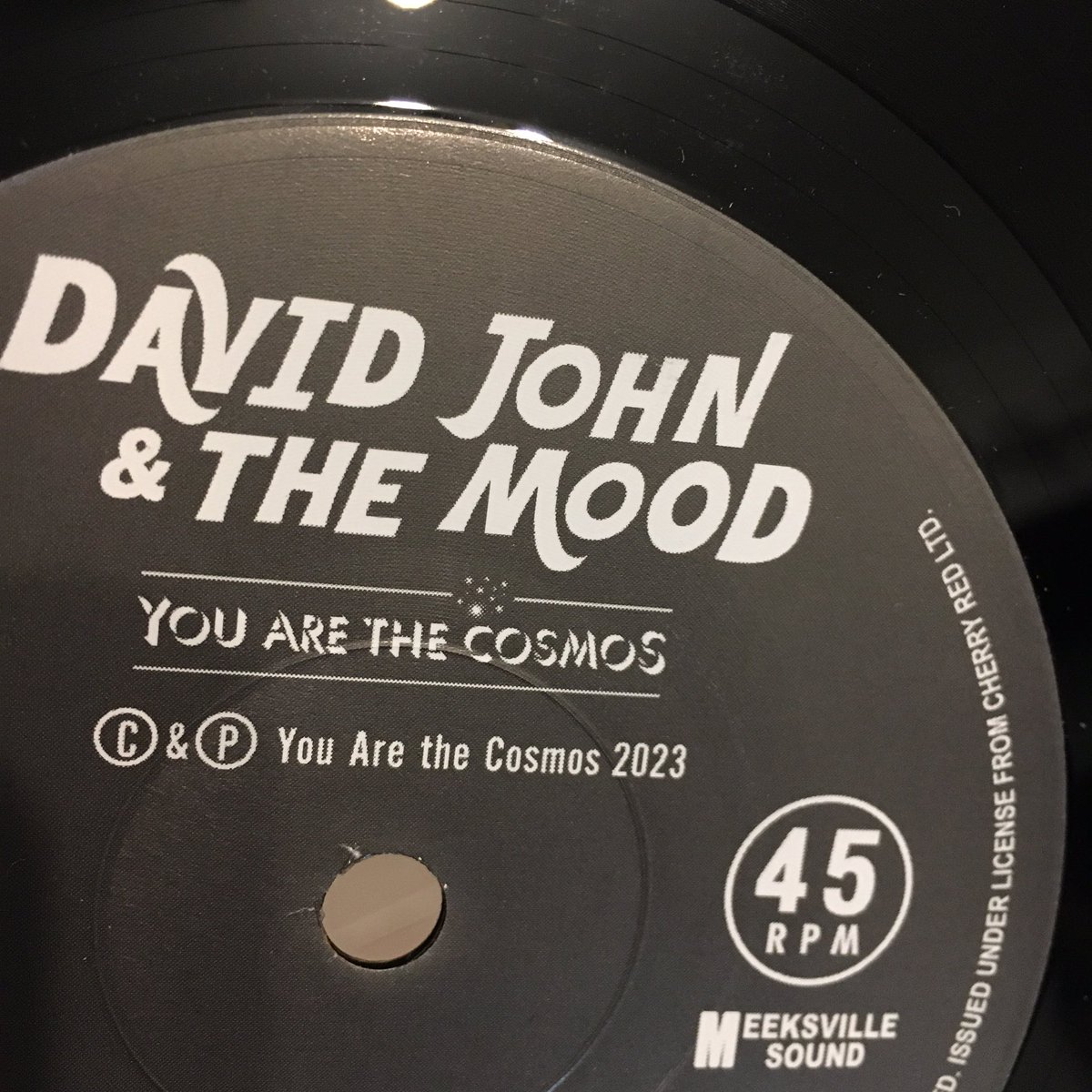 Out 21st June! EP 7” 45rpm DAVID JOHN &amp; THE MOOD. Produced by Joe Meek!  Wonderful R’N’B &amp; Freakbeat from 1965. Limited to 400 copies. Pre-Order available next week. youarethecosmos.com #vinyl #45rpm #freakbeat #joemeek #davidjohnandthemood