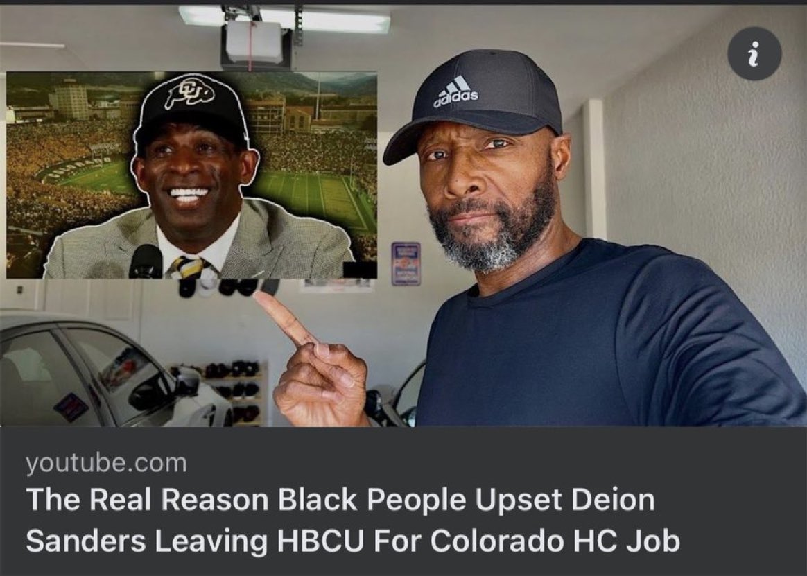 The Real Reason Black People Upset Deion Sanders Leaving HBCU For Colorado HC Job
youtu.be/r2peK-dbSrk