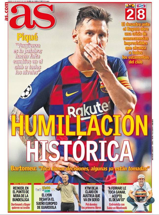 RafaCozar7's tweet photo. Repasito rápido a la historia reciente del FC VARcelona en Europa y Europa B. https://t.co/JeLehyIjJT