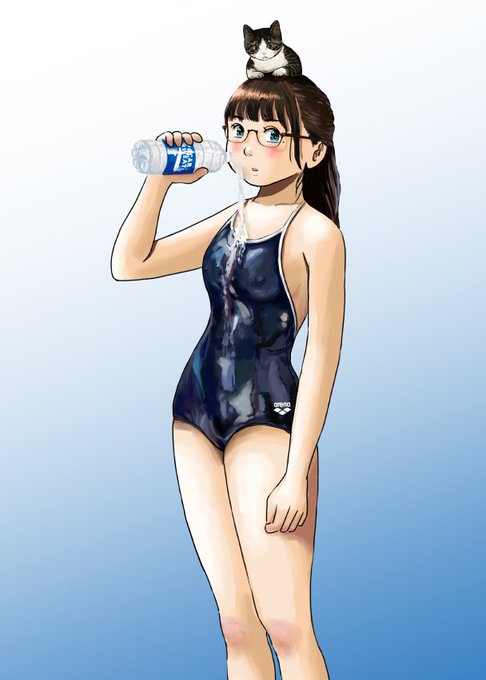 水分補給～～💦
少々バテ気味のわたくしでございます😖 