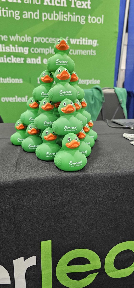 overleaf's tweet photo. Hi everybody! ๐คฉ If you're attending SLA 2023, taking place at Huntington Place in Detroit, Michigan, stop by and say hi to Sergey and Jared! Visit us at booth 320! See you there! ๐ #Overleaf #OverleafEvents https://t.co/buDnqzmA15