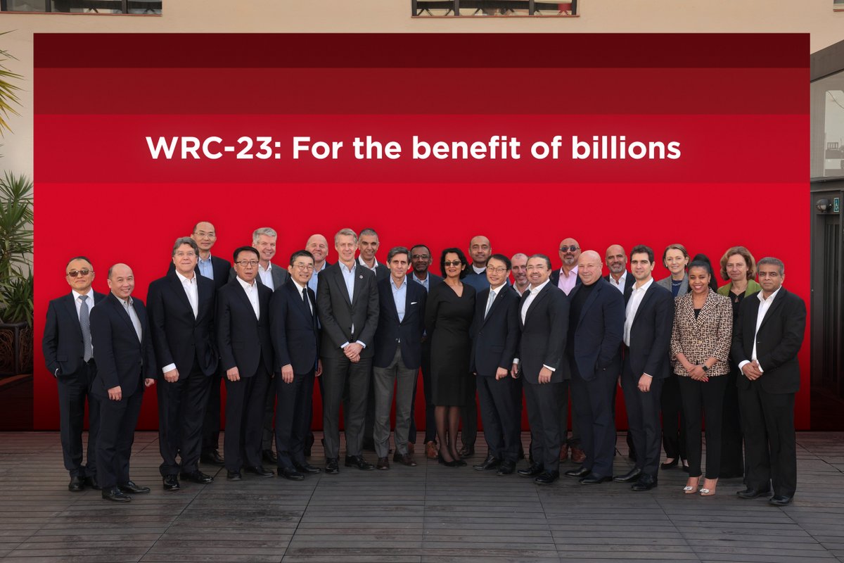 With 6 months left until #ITUWRC-23, the #GSMA board members are uniting behind a vision that brings the whole world towards a more prosperous future, leaving no one behind in the digital age & delivering a connected future for the #BenefitOfBillions. 

👉 gsma.at/wrc23