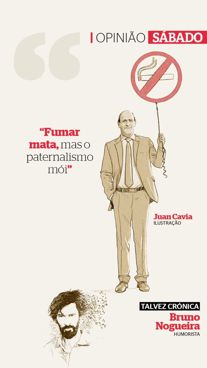 Corpodormente's tweet photo. “Fumar mata, mas o paternalismo mói”
Crónica completa, aqui:

https://t.co/IPpceon1aH https://t.co/cEDMXQWyGM