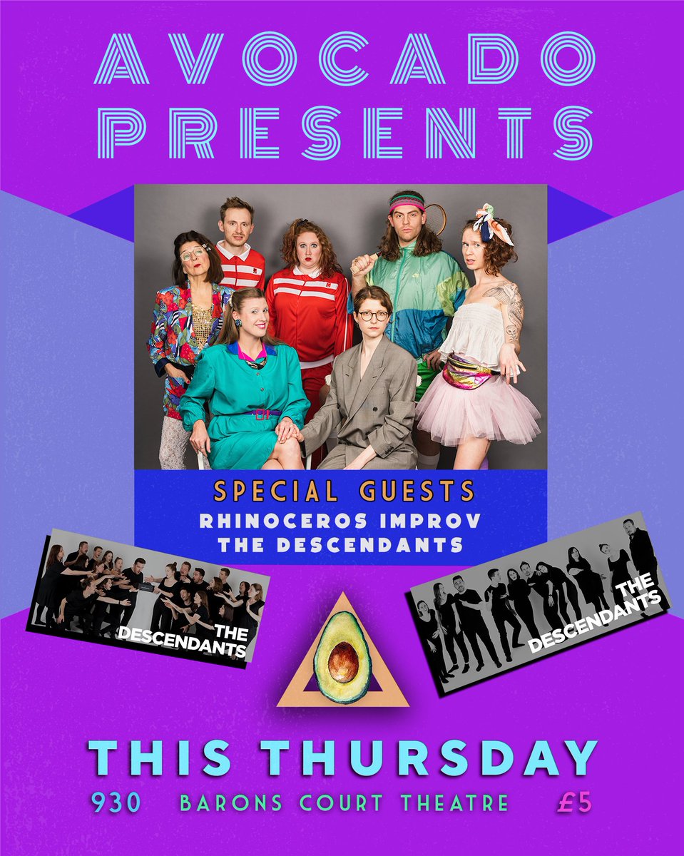 TONIGHT! Come and see us along with <a href="/DescendantsImp/">The Descendants</a> in West London <a href="/BaronsCourt_W14/">Barons Court Theatre</a> Only £5! #improv #comedy #W14