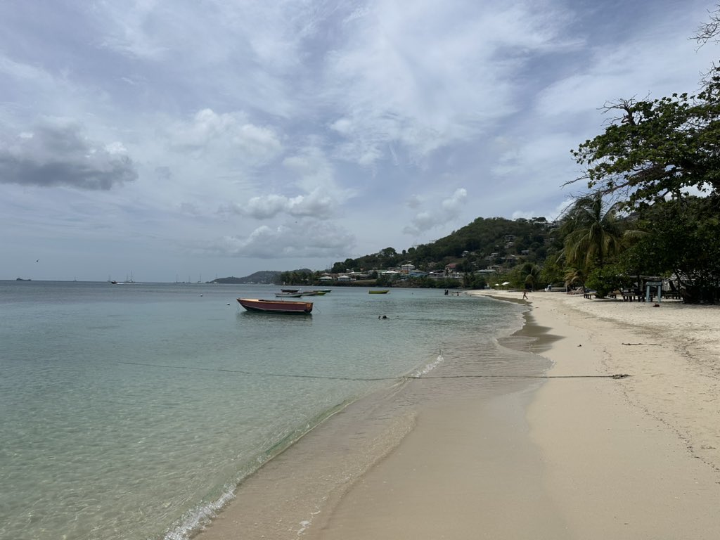 Planning our first dives in this new tropical paradise.  But can you guess where we are? #GuessTbeCountry