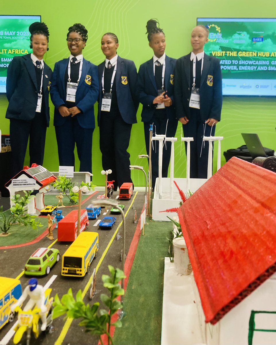 thegreencape's tweet photo. Learners from Eastern Cape, Northern Cape and Western Cape presenting their renewable energy solutions for the challenges they want to solve for their communities! #SAClimateChangeChamps https://t.co/B7Hd3Yjjnr