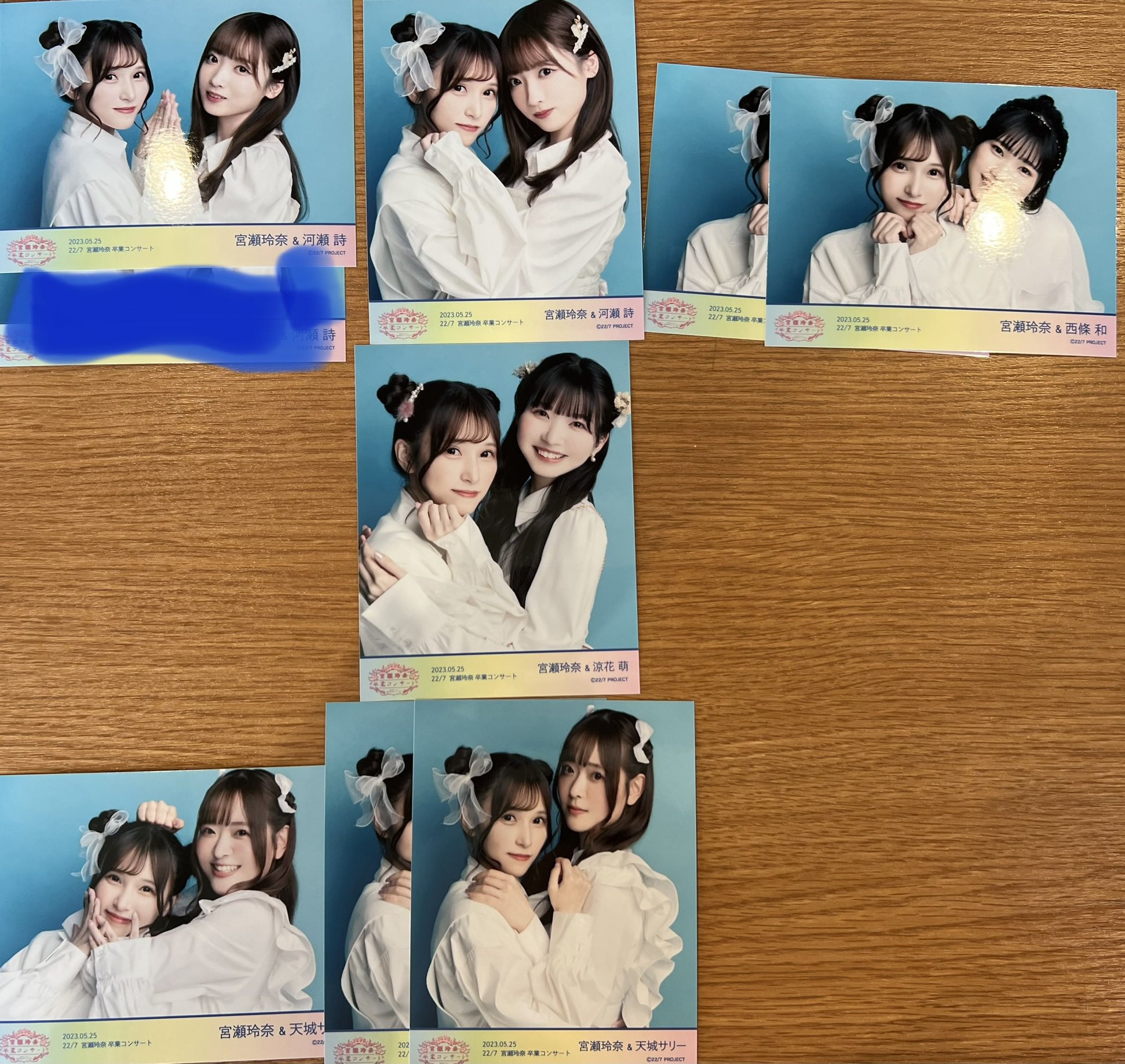 新品本物 宮瀬玲奈 ブロマイド 78枚セット ナナブンノニジュウニ