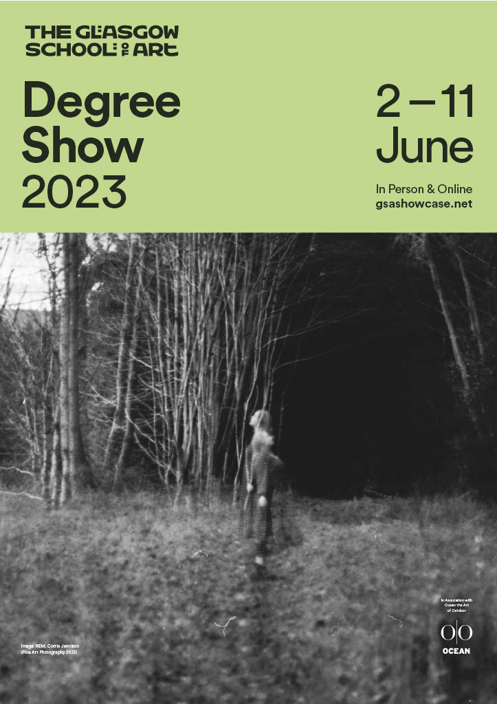 GSofA's tweet photo. The Glasgow School of Art's Degree Show 2023 will open to the public on Friday 2 June. Our campus will remain open until Sunday 11 June. For more information: https://t.co/O7qRiLOizK https://t.co/Vw2fHn7Cha