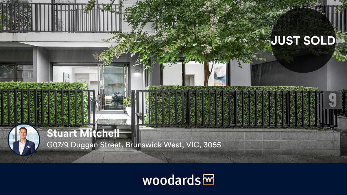 RealEstateBay's tweet photo. 🛌 1 🛀 1 🚘 1
📍 G07/9 Duggan Street, Brunswick West, VIC, 3055

My latest sale on RateMyAgent.

https://t.co/tUvb6LPzBP

...
#ratemyagent #realestate #Woodards_Carlton https://t.co/PFhVemSTXP