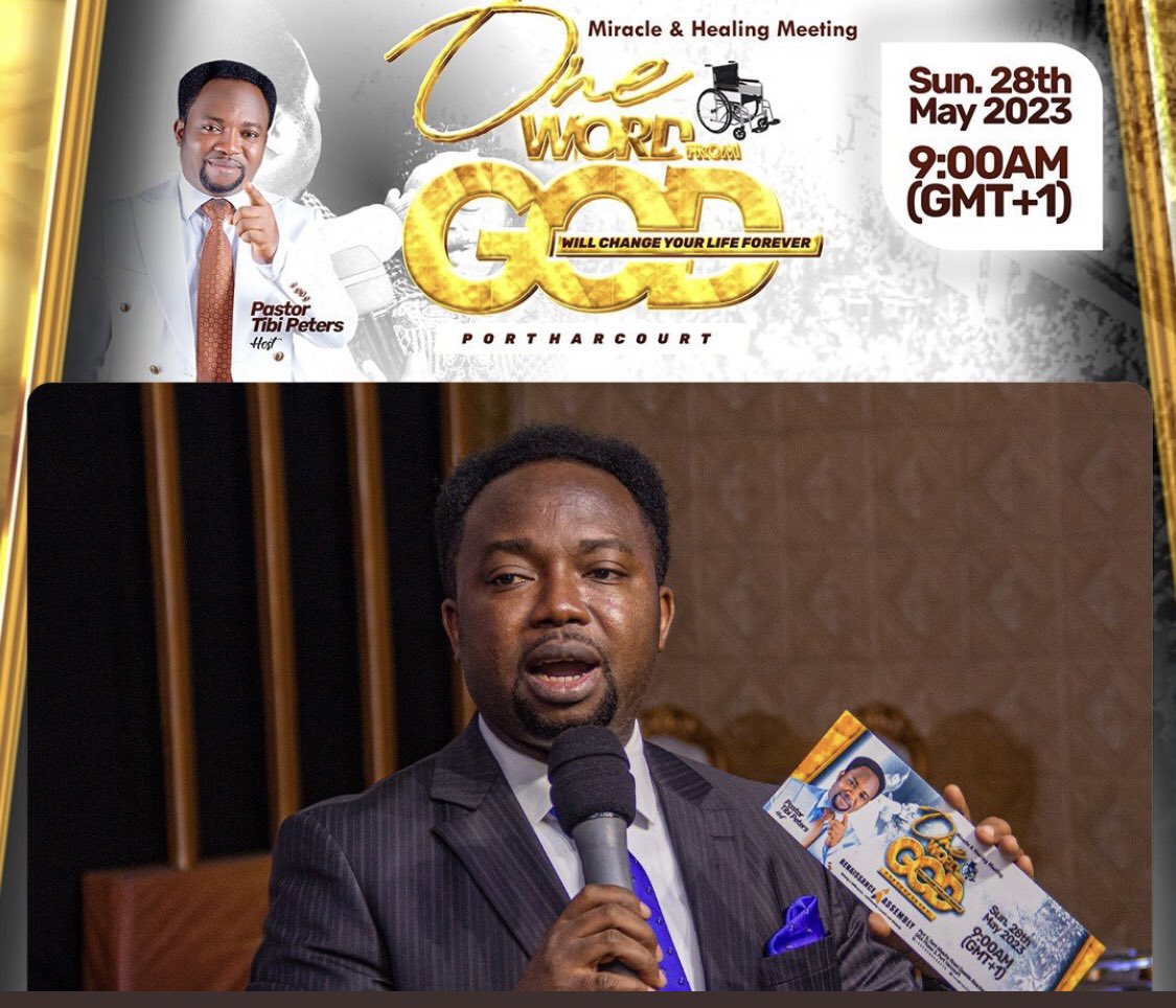 Mike_Colours's tweet photo. 🥳
What’s #OWFG
#OneWordFromGod
#PastorTibiPeters
#RenaissanceAssembly https://t.co/8Qxj7lSW71